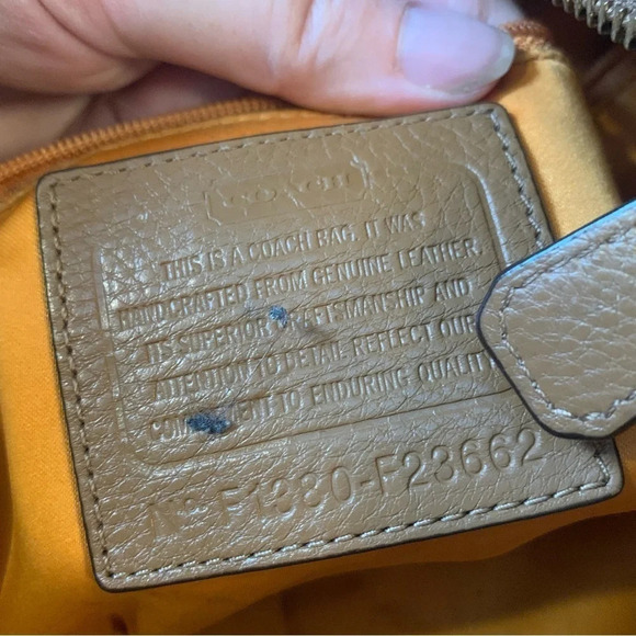 Coach  Park North South Leather Tote Bag - Picture 3 of 11